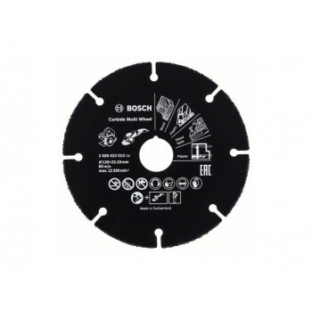 Круг отрезной 125х1.0x22.2 мм для дерева Multi Wheel BOSCH