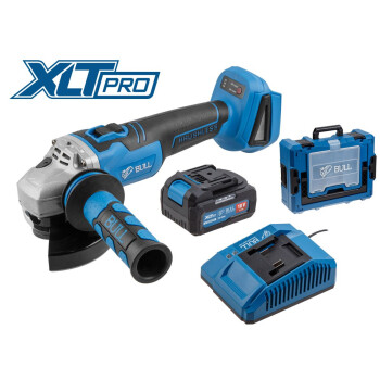 Аккум. углошлифмашина BULL CSG 1812 R Xcase, XLTpro (1 х 4Ач)