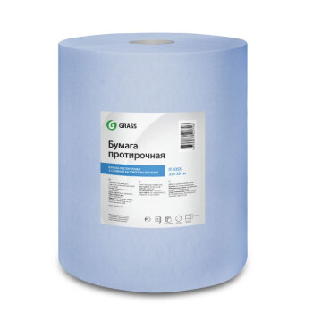 Бумага протирочная GraSS 2 сл., 1000 отрывов 33х35 см