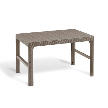 Стол уличный Keter Lyon table wicker (капучино)