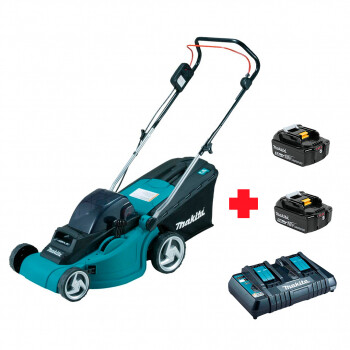 Аккумуляторная газонокосилка Makita DLM380PM2