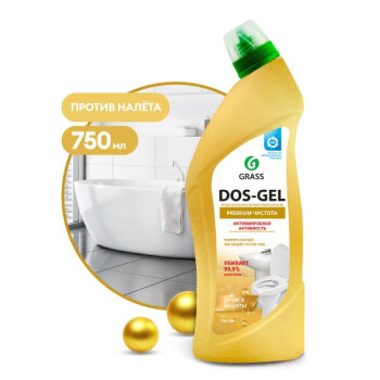 Гель дезинфицирующий чистящий GraSS "DOS GEL" Premium, 750 мл