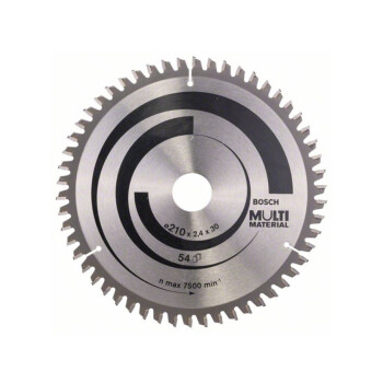 Диск пильный 210х30мм 54зуб. универсальный BOSCH MULTIMATERIAL (твердоспл. зуб)