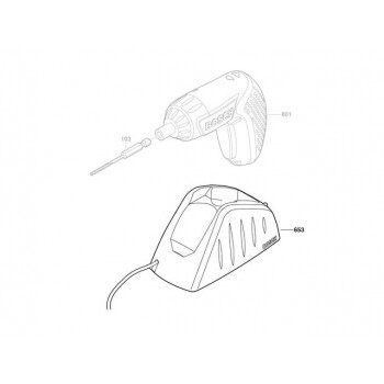Зарядное устройство BOSCH для IXO 3,6 V