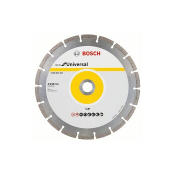 Алмазный круг 230х22 мм универсальный сегмент. BOSCH ECO UNIVERSAL (сухая резка)