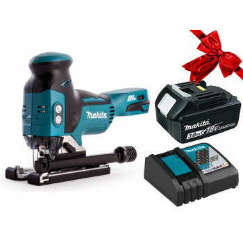 Аккумуляторный лобзик MAKITA DJV 181 Z в кор. + АКЦИЯ (BL1830B + DC18RC)