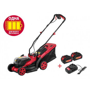 Газонокосилка аккумуляторная WORTEX CLM 3536 ALL1