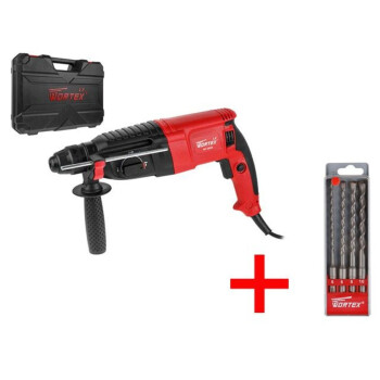 Перфоратор WORTEX LX RH 2628 в чемодане + Акция (набор буров)