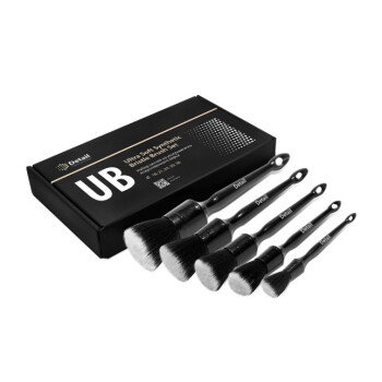 Комплект кистей с ультрамягким искусственным ворсом Detail