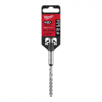 Бур SDS-plus MILWAUKEE MX4 D 6х50х115 мм (1 шт.)