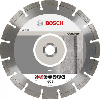 Отрезной круг Bosch Алмазный диск Professional for Concrete 115-22.23