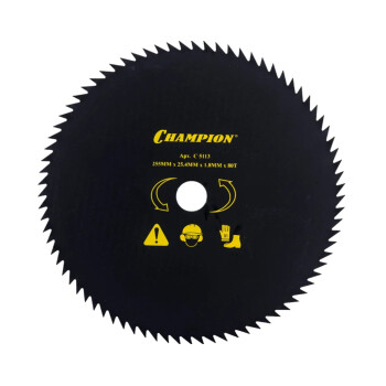 Нож с остроугольными зубцами (255х25.4 мм; 80Т) Champion C5113