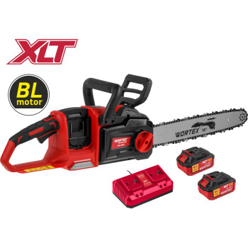 Цепная аккумуляторная пила WORTEX CEC 4036 (2 АКБ 4Ач + ЗУ)