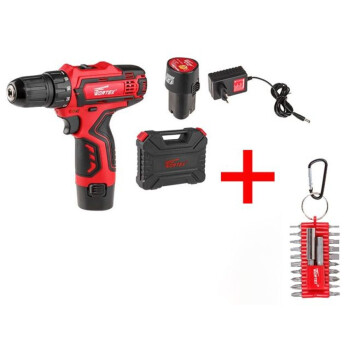 Аккумуляторная дрель-шуруповерт WORTEX BD 1215-1 Li в чем. + набор бит