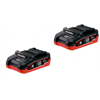 Аккумулятор Metabo 18V, 3.5 Ач, LiHD (2 шт)