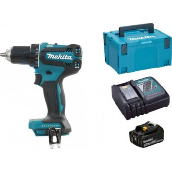 Аккумуляторная дрель-шуруповерт MAKITA DDF 485 ZA3 в кейсе MAKPAC (АКБ 3Ач + ЗУ)
