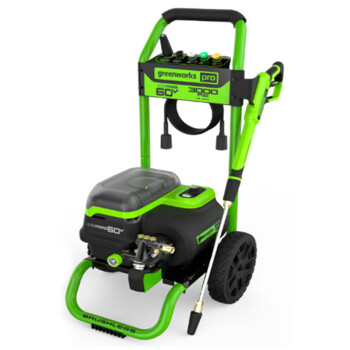 Мойка высокого давления аккумуляторная GREENWORKS GDPW60DP