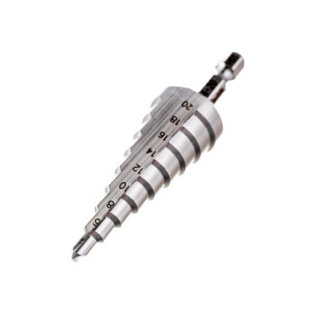 Сверло ступенчатое Makita HSS с прямым желобком, 4-20x75, 1/4"