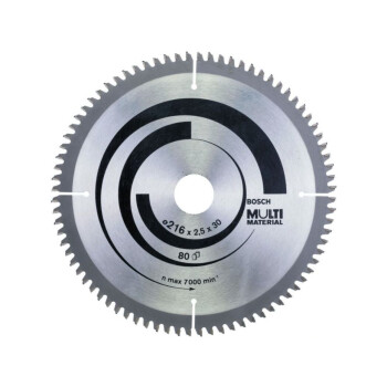 Диск 216х30х2,5 80 зубов BOSCH MULTIMATERIAL