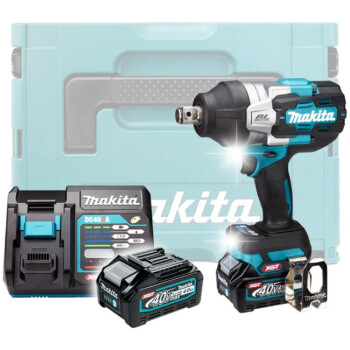 Аккумуляторный ударный гайковерт MAKITA XGT TW 001 GM 201 MAKPAC