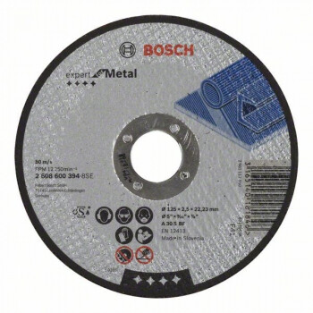 Отрезной круг Bosch металл 125 Х 2.5 мм