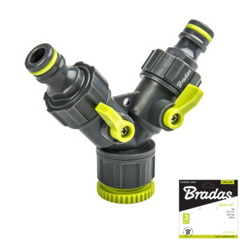 Распределитель двухканальный BRADAS LIME LINE 3/4"-1/2"