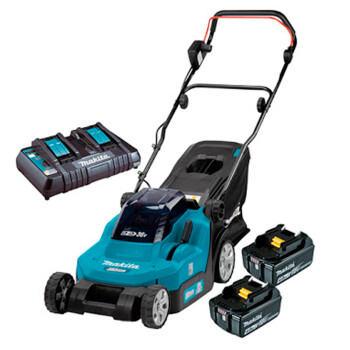 Аккумуляторная газонокосилка Makita DLM 382 CM2