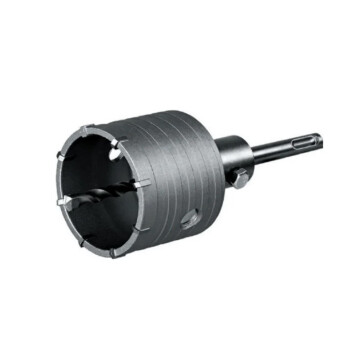 Коронка тв. спл. SDS-plus METALLICA Optima 82x160/100 мм, h=50мм, М22х2 мм, с адаптером