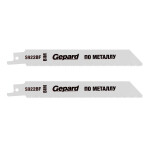 Пилка для сабельной пилы по металлу S 922BF (2шт.) GEPARD (GP0618-24) (пилки для лезвийной пилы, полотно пильное, быстрый чистовой рез)