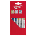 Набор из 5 полотен для лобзиков MILWAUKEE