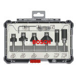 Набор кромочных фрез 6 мм (6шт.) BOSCH