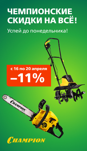 Выходного дня Champion 03/2026 (десктоп)