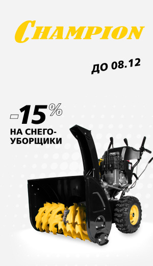 Снегоуборщики Champion в наличии (десктоп)