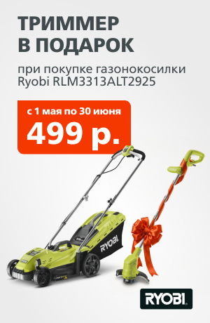 Ryobi + триммер 05/2026 (мобика)