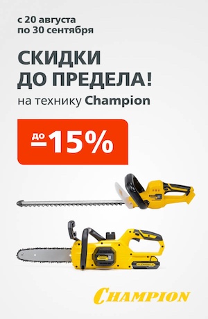 Триммер Champion 07/2026 (мобика)