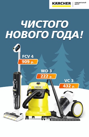 Распродажа -15 Karcher 09/2025 (мобика)