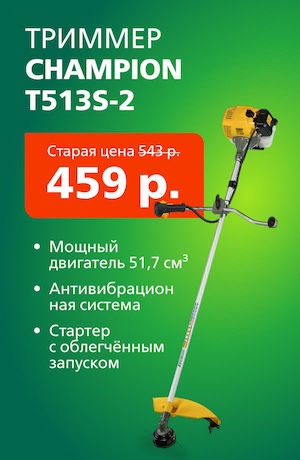 Триммер Champion 07/2026 (мобика)