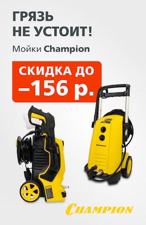 Мойки Champion 04/2026 (мобика)