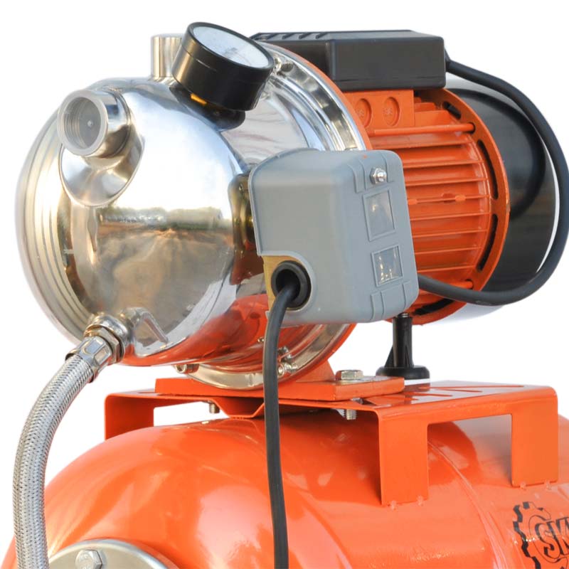 Станция водоснабжения автоматическая Skiper JET100S (900 Вт, 3100 л/ч, 24 л, нерж)