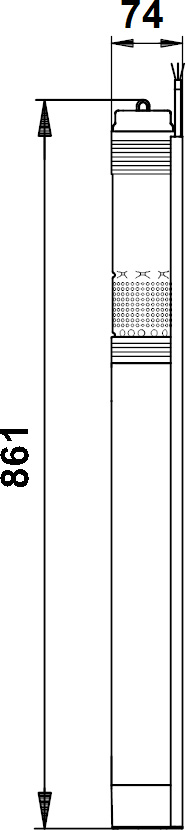 Скважинный насос Grundfos SQE 3-80