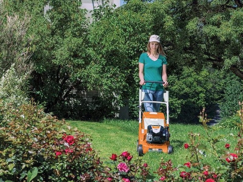Бензиновая газонокосилка STIHL RM 545 VE