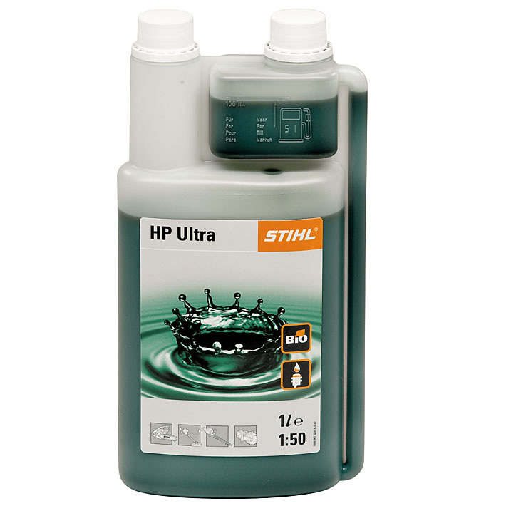 Моторное масло Stihl HP ULTRA 2-х тактное 1л  Моторное масло Stihl HP ULTRA 2-х тактное 1л