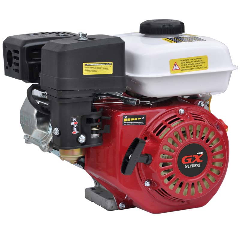 Двигатель бензиновый SKIPER N170F(K) (8 л.с., вал 20х50, шпонка  5 мм)