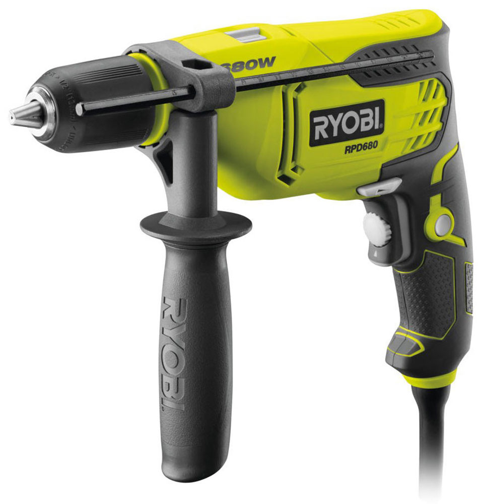 Дрель ударная Ryobi RPD680-K