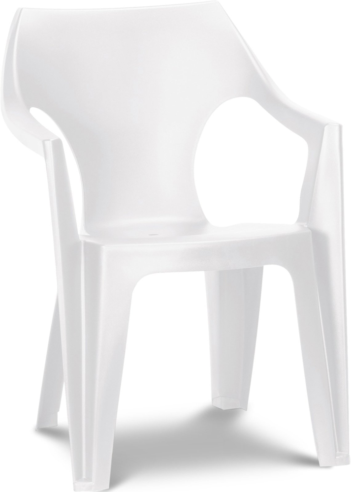 Стул пластиковый Keter Dante Low Back (белый)