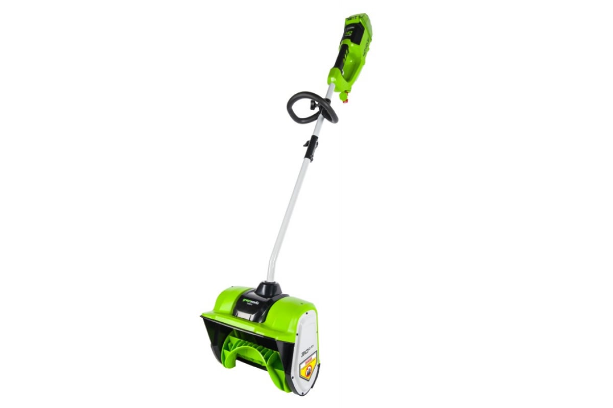 Снегоуборщик-снеголопата аккумуляторная GREENWORKS GD40SSK4