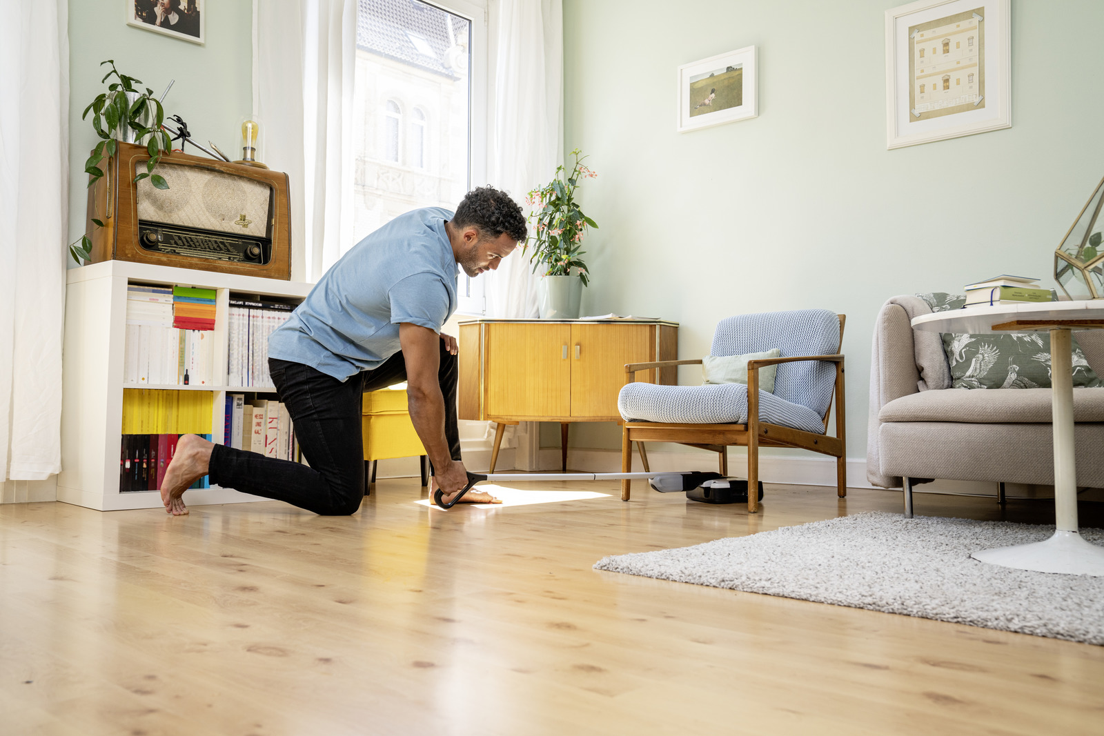 Электрошвабра аккумуляторная Karcher FC 2-4 Battery Set