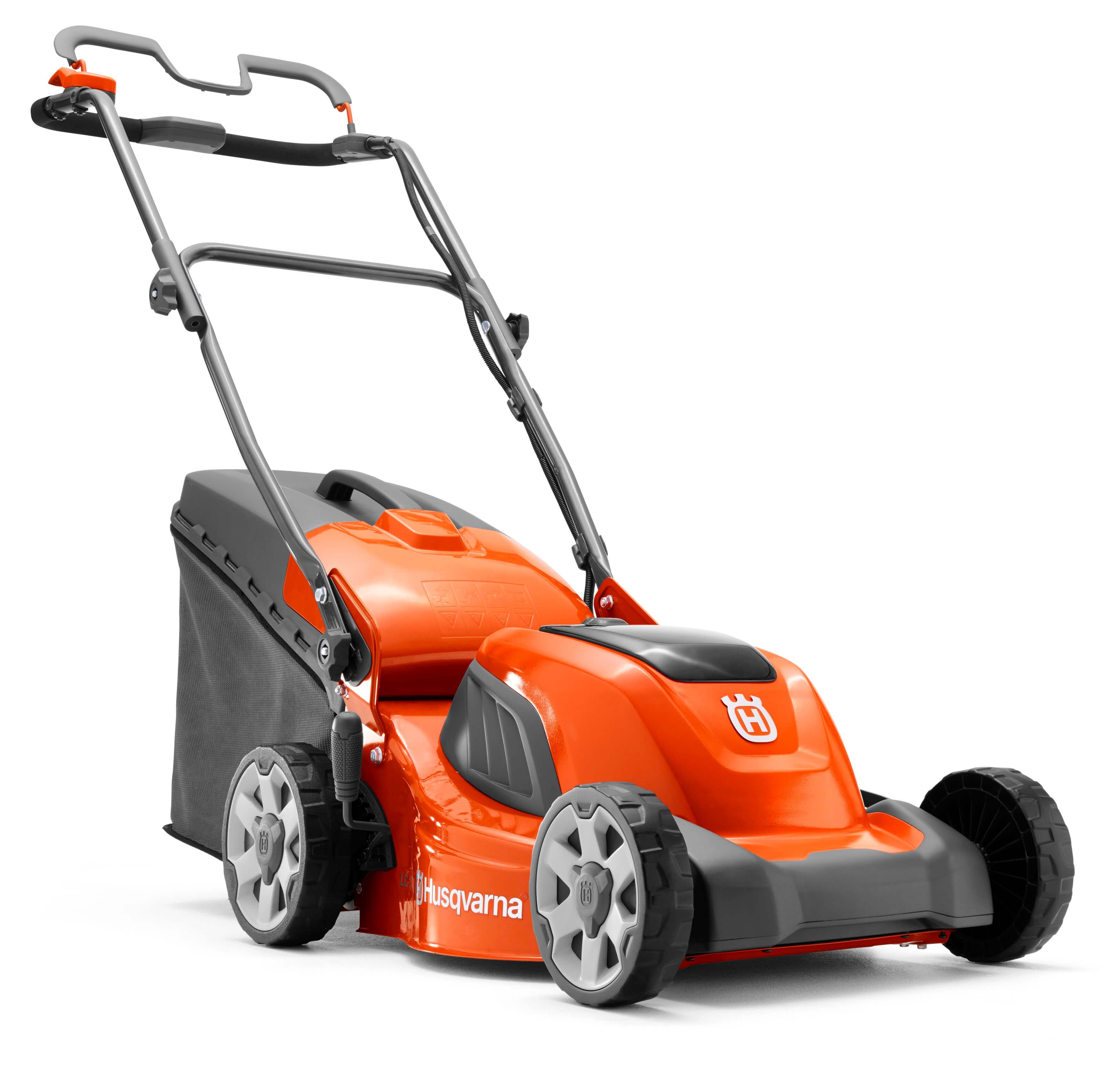 Аккумуляторня газонокосилка  Husqvarna LC 141i KIT (QC80, BLi20)