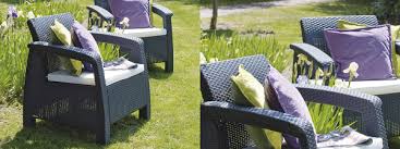 Комплект мебели KETER Corfu Box Set, коричневый