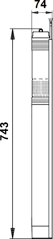Скважинный насос Grundfos SQE 7-30